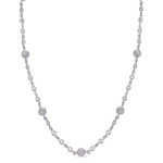 White Gold Diamond Necklace