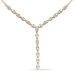 Yellow Gold Diamond Necklace