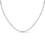 White Gold Diamond Necklace