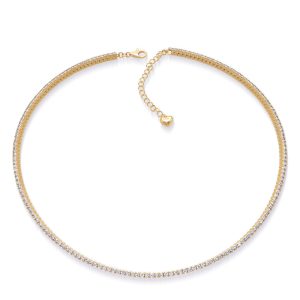 Yellow Gold Diamond Necklace Yellow Gold Diamond Necklace