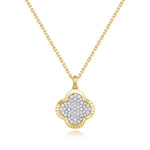 Yellow Gold Diamond Necklace Yellow Gold Diamond Necklace