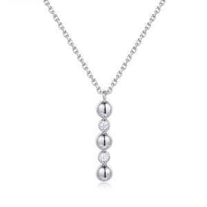 White Gold Diamond Necklace White Gold Diamond Necklace