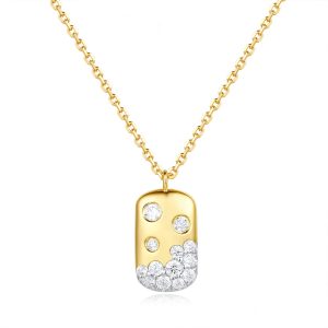 Yellow Gold Diamond Necklace Yellow Gold Diamond Necklace