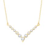 Yellow Gold Diamond Necklace