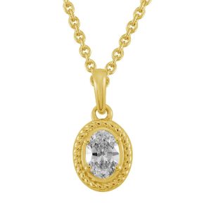 Yellow Gold Diamond Necklace Yellow Gold Diamond Necklace