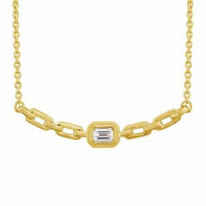 Yellow Gold Diamond Necklace Yellow Gold Diamond Necklace