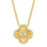 Yellow Gold Diamond Necklace