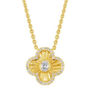 Yellow Gold Diamond Necklace Yellow Gold Diamond Necklace