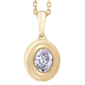 Yellow Gold Diamond Necklace Yellow Gold Diamond Necklace