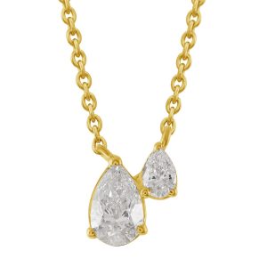 Yellow Gold Diamond Necklace Yellow Gold Diamond Necklace