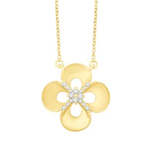 Yellow Gold Diamond Necklace Yellow Gold Diamond Necklace