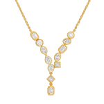 Yellow Gold Diamond Necklace