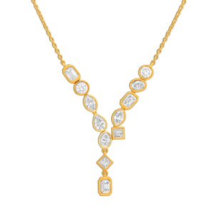 Yellow Gold Diamond Necklace Yellow Gold Diamond Necklace