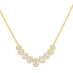 Yellow Gold Diamond Necklace