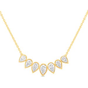 Yellow Gold Diamond Necklace Yellow Gold Diamond Necklace