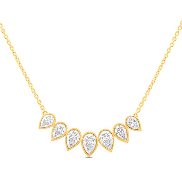 Yellow Gold Diamond Necklace