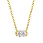 Yellow Gold Diamond Necklace