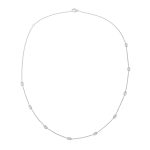 White Gold Diamond Necklace