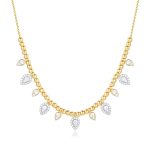 Yellow Gold Diamond Necklace