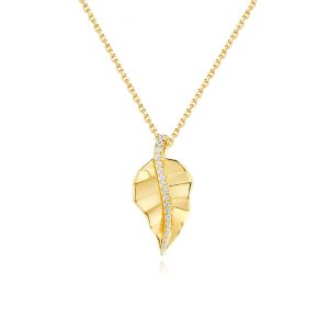 Yellow Gold Diamond Necklace Yellow Gold Diamond Necklace