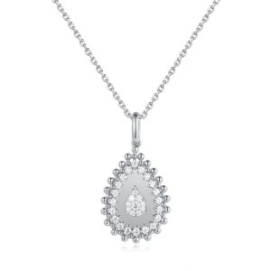 White Gold Diamond Necklace White Gold Diamond Necklace