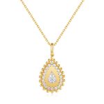 Yellow Gold Diamond Necklace