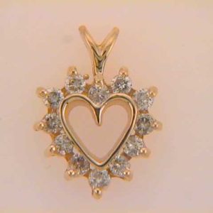 Diamond Heart Pendant Diamond Heart Pendant