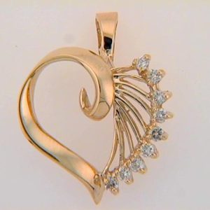 Diamond Heart Pendant Diamond Heart Pendant