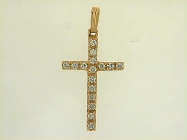 Diamond Cross Pendant