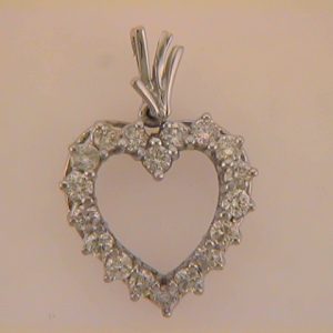 Diamond Heart Pendant Diamond Heart Pendant