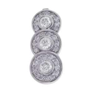 White Gold Diamond Pendant White Gold Diamond Pendant
