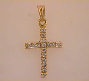 Diamond Cross Pendant Diamond Cross Pendant