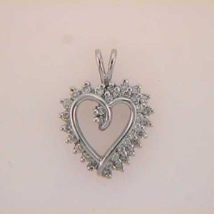 Diamond Heart White Gold Diamond Heart White Gold