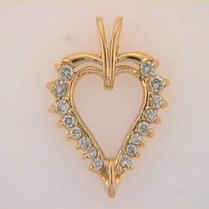 Yellow Gold Heart Pendant Yellow Gold Heart Pendant
