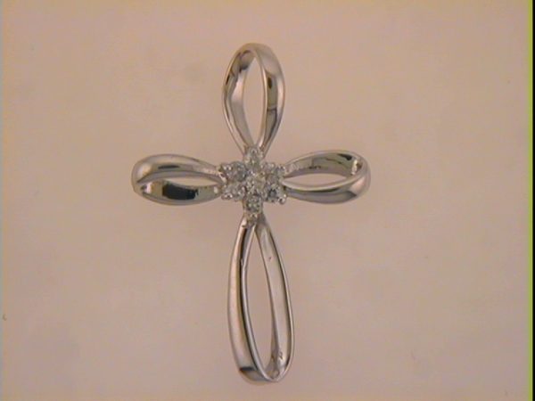 Diamond Cross Pendant