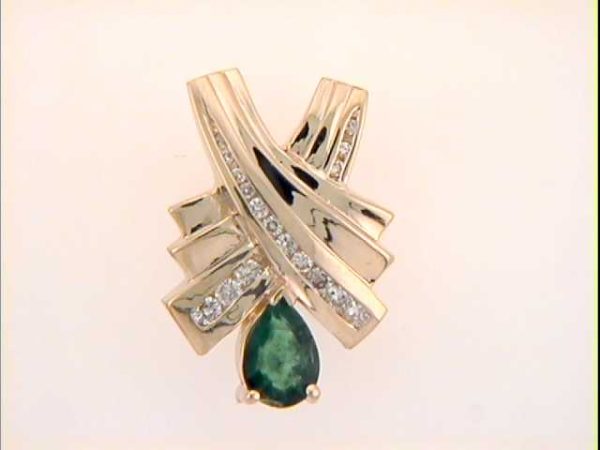 Emd./ Dia Pendant