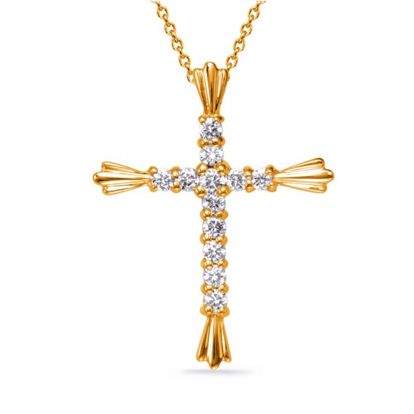 Diamond Cross Pendant