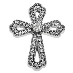 Diamond Cross White Gold Diamond Cross White Gold