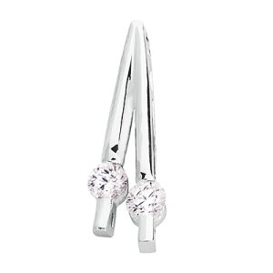White Gold Diamond Pendant White Gold Diamond Pendant
