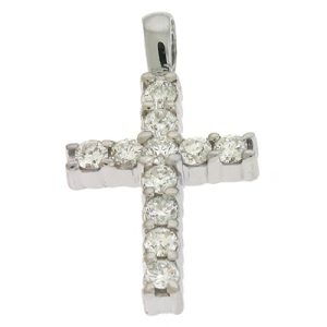 Diamond Cross Shared Prong Diamond Cross Shared Prong