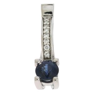 Sapphire./diamond Pendant Sapphire./diamond Pendant