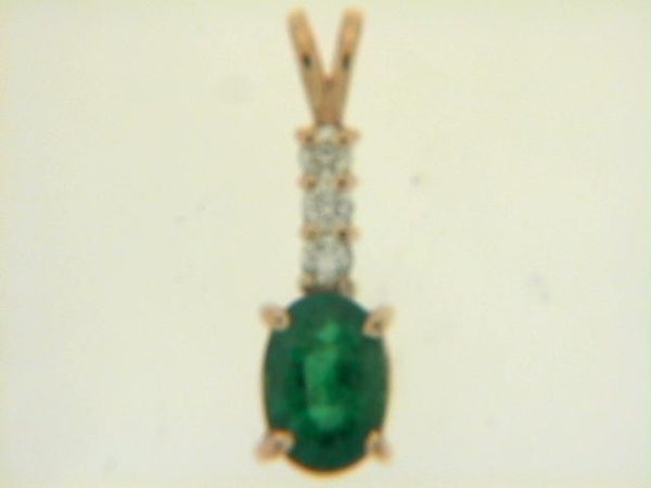 Emerald & Diamond Pendant
