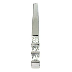 White Gold Diamond Pendant White Gold Diamond Pendant