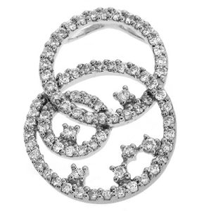 White Gold Diamond Pendant White Gold Diamond Pendant