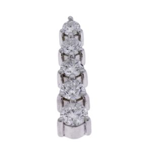 White Gold Journey Pendant White Gold Journey Pendant