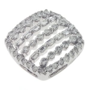 White Gold Diamond Pendant White Gold Diamond Pendant