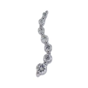White Gold Journey Charm White Gold Journey Charm