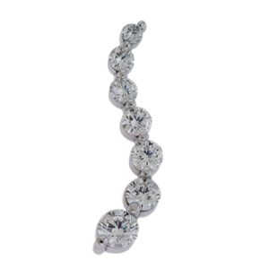 White Gold Journey Charm White Gold Journey Charm