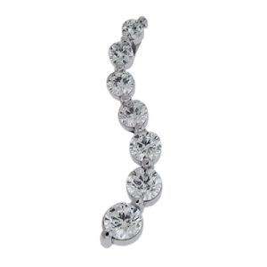 White Gold Journey Charm White Gold Journey Charm