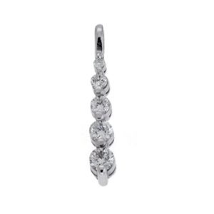 White Gold Journey Charm White Gold Journey Charm